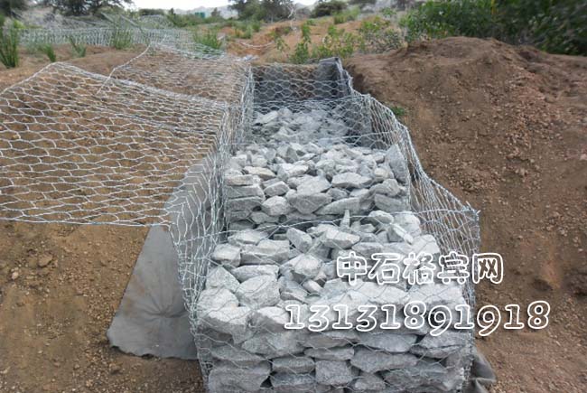 護岸格賓石籠