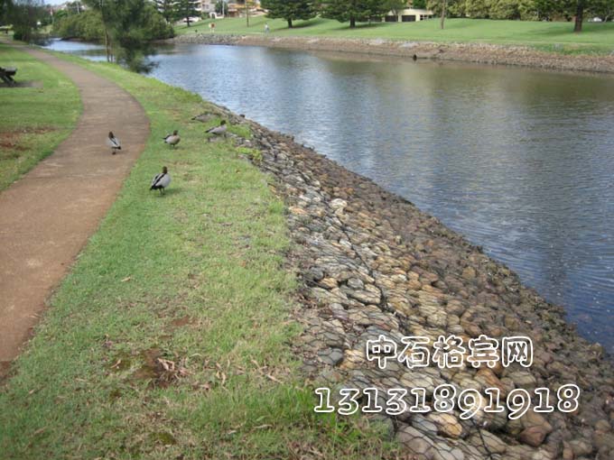 鍍鋅鋁合金格賓石籠